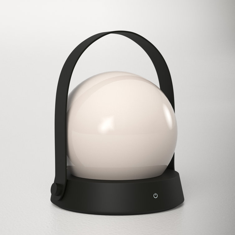 Millicent 8.25'' Battery Powered Integrated LED Color Changing Outdoor Lantern & Reviews AllModern